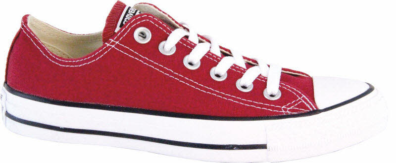 Converse dunkelrot