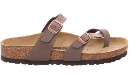 Birkenstock braun-kombi